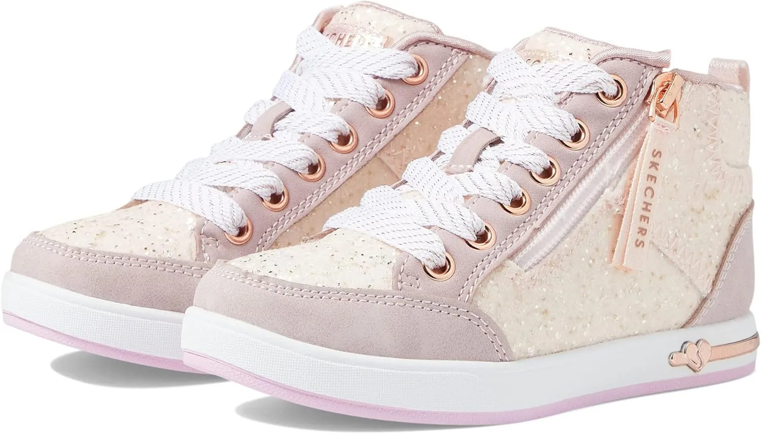 Skechers Girl's Street Shoutouts 2.0-Glitter Steps Sneaker