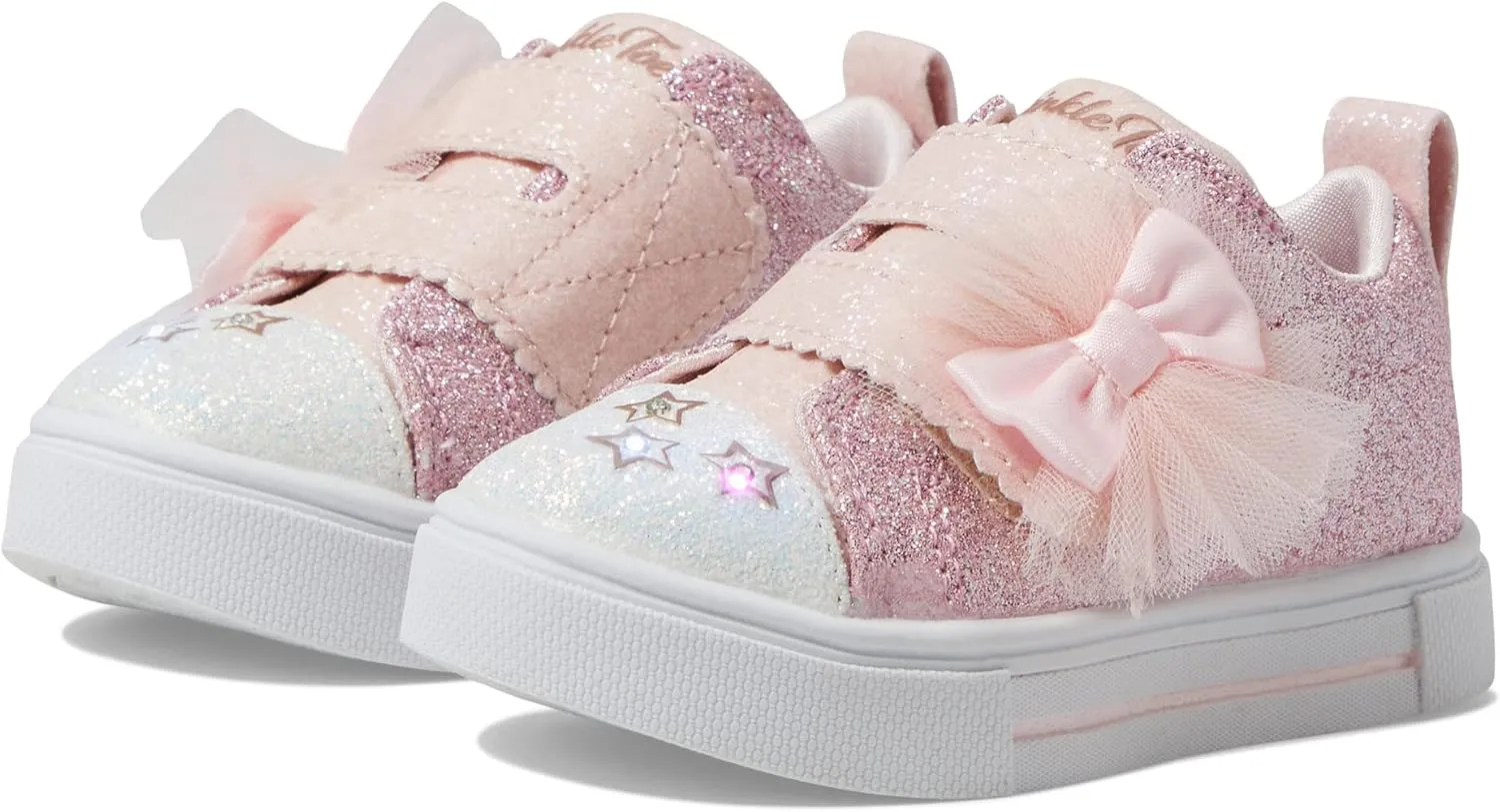 Skechers girls Twinkle Sparks Glitter Gems sneaker