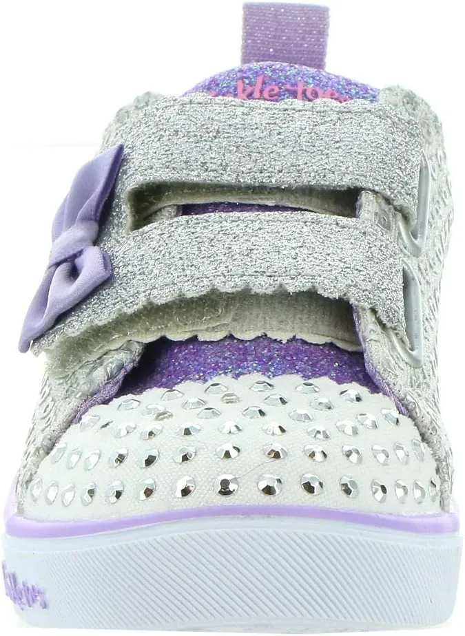 Skechers Unisex-Child Sparkle Lite-Peek-a-Cute Sneaker