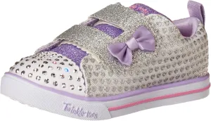 Skechers Unisex-Child Sparkle Lite-Peek-a-Cute Sneaker