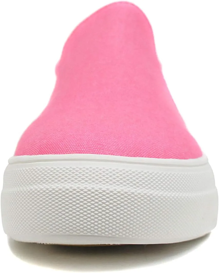 Soda TOPSHOE ave- Hike Platform Slip- On Sneaker w/Cushion Foam