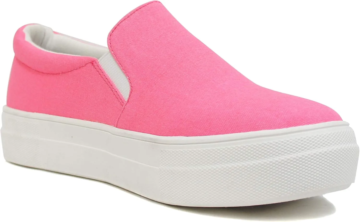 Soda TOPSHOE ave- Hike Platform Slip- On Sneaker w/Cushion Foam