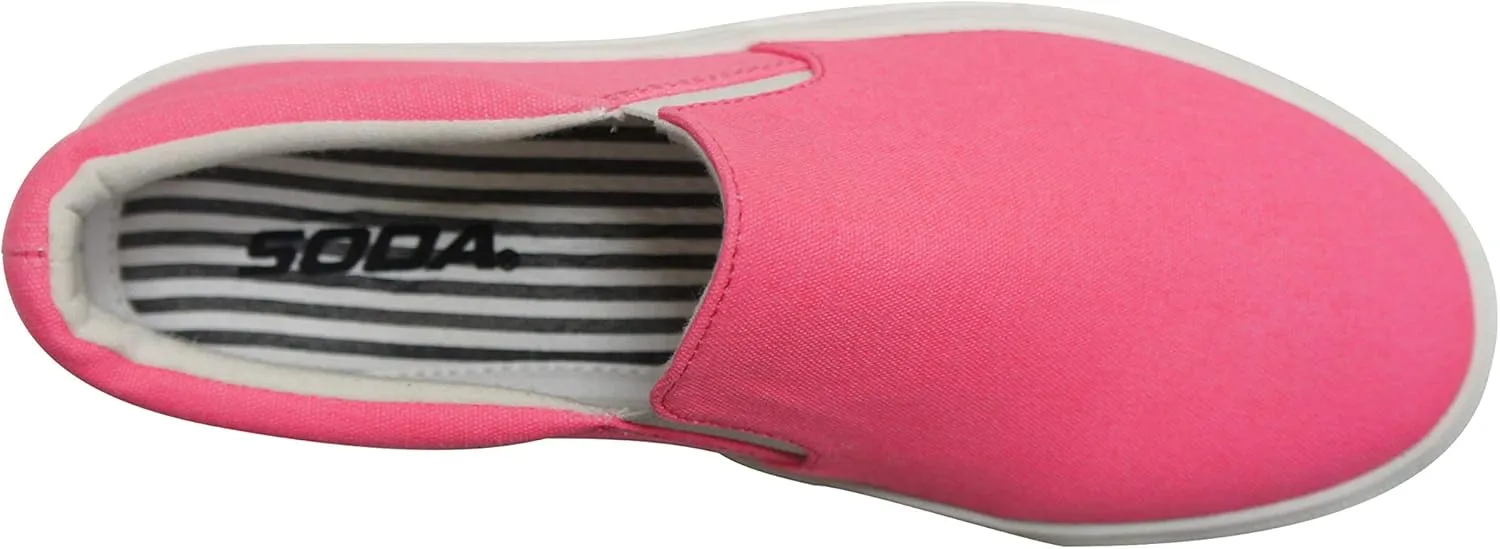 Soda TOPSHOE ave- Hike Platform Slip- On Sneaker w/Cushion Foam