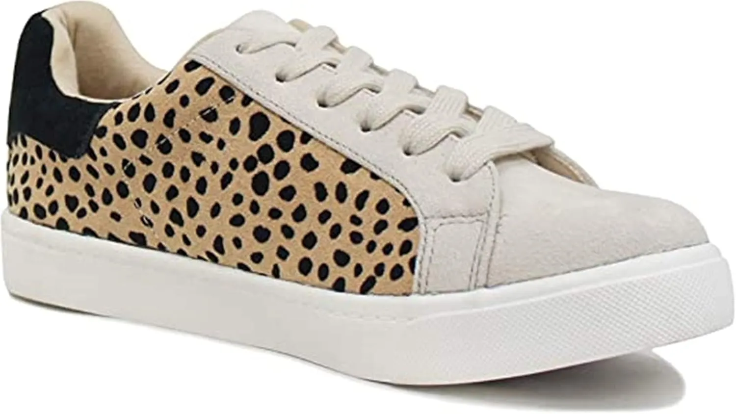 Soda Wander TrendyFashion Lace-up Double Layer Foam Padded Cushion Sock with Stars Low top Fashion Sneakers