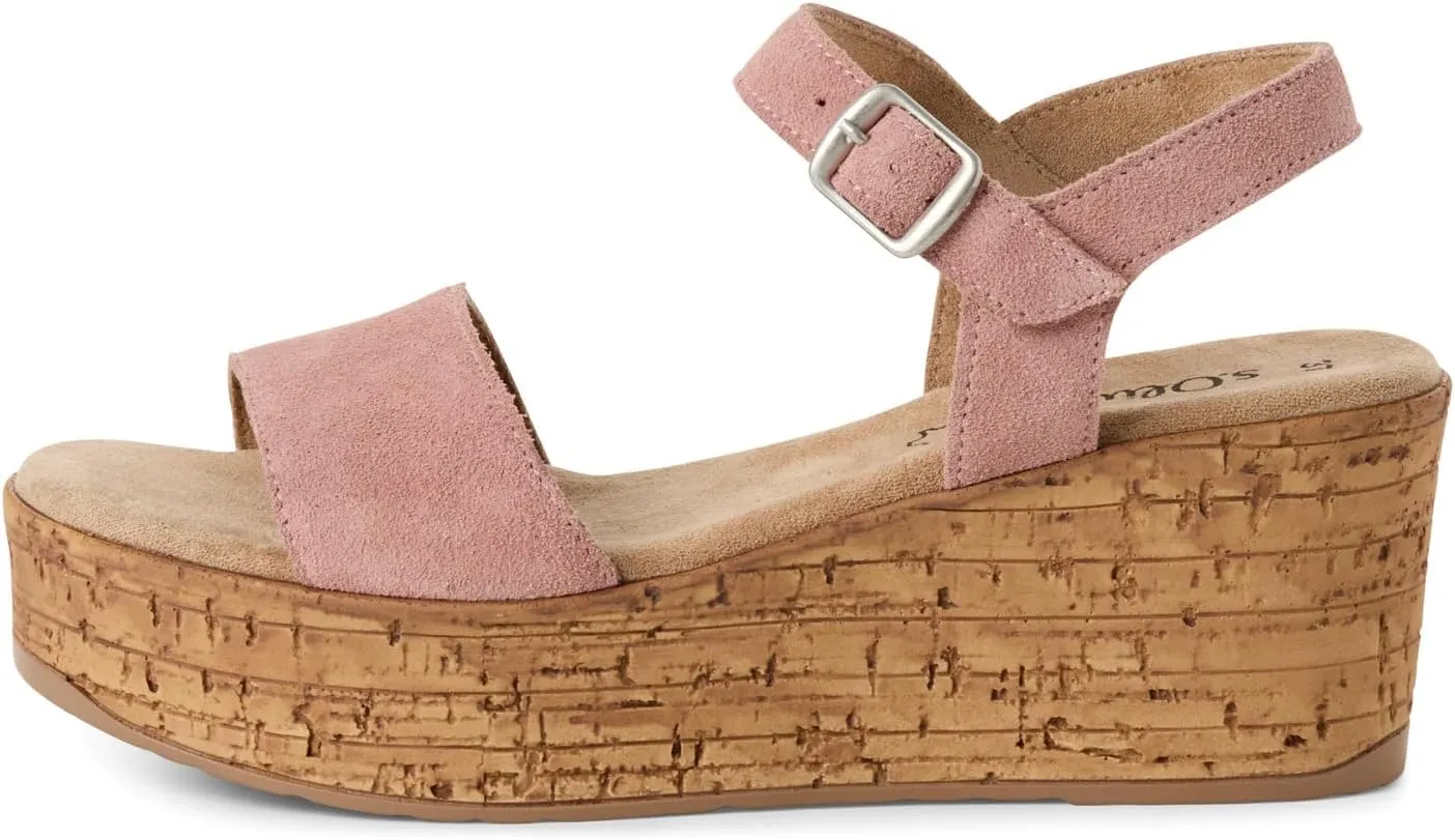 s.Oliver Women Damen 5-28313-44 Wedge Sandal