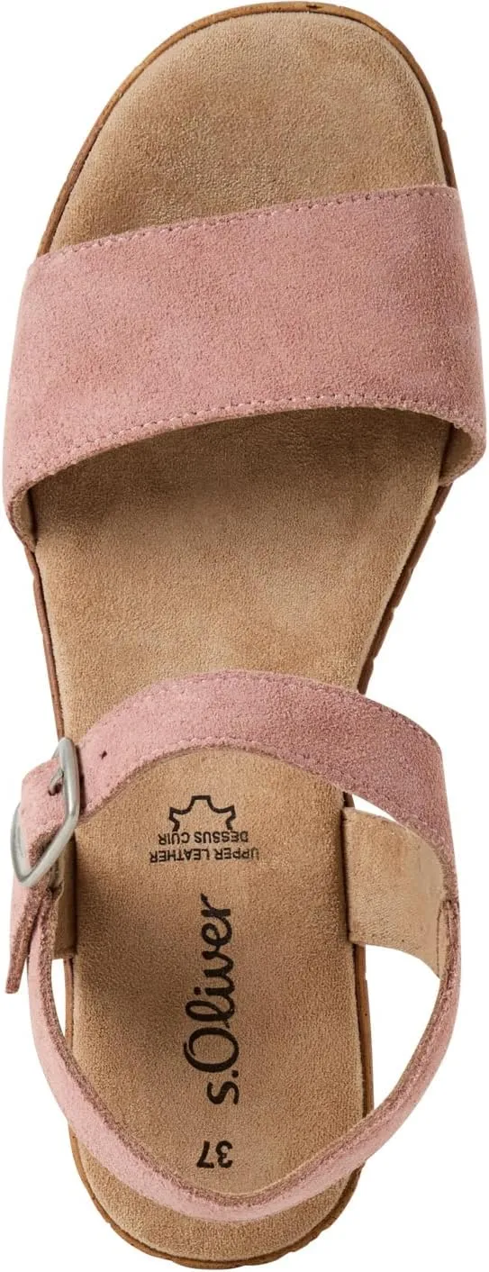 s.Oliver Women Damen 5-28313-44 Wedge Sandal