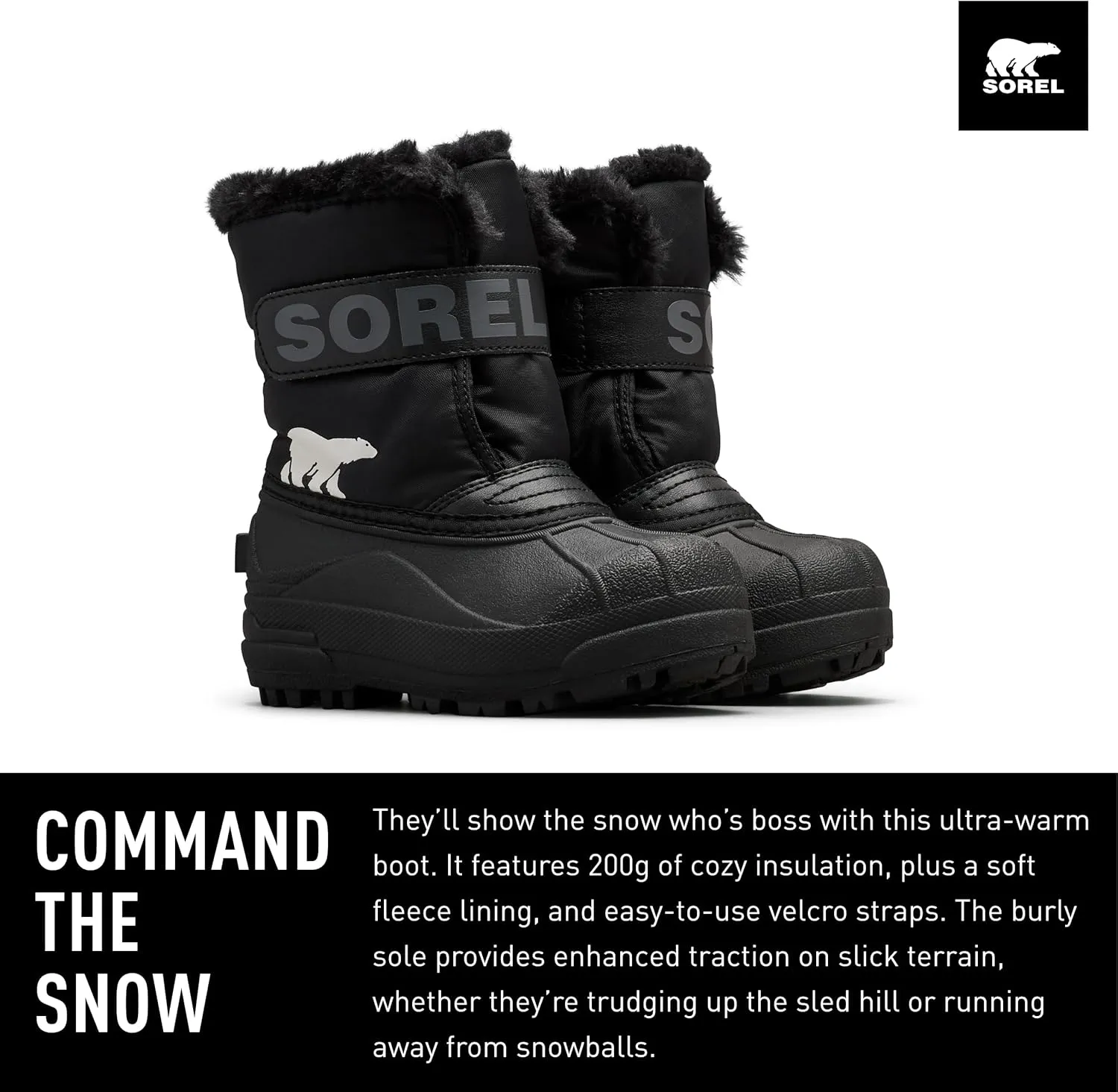 SOREL Children's Snow Commander Boot