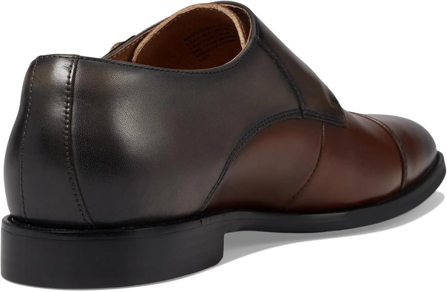 Stacy Adams Men's Raythorne Cap Toe Double Monk Strap Loafer