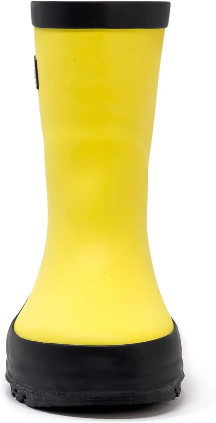 Stonz Rain Boots - Kids Rubber Boots Made with Toxic Free Natural Rubber - Waterproof, Safe Kids Rain Boots For Girls & Boys - Durable & Comfortable For Camping, School & Play.