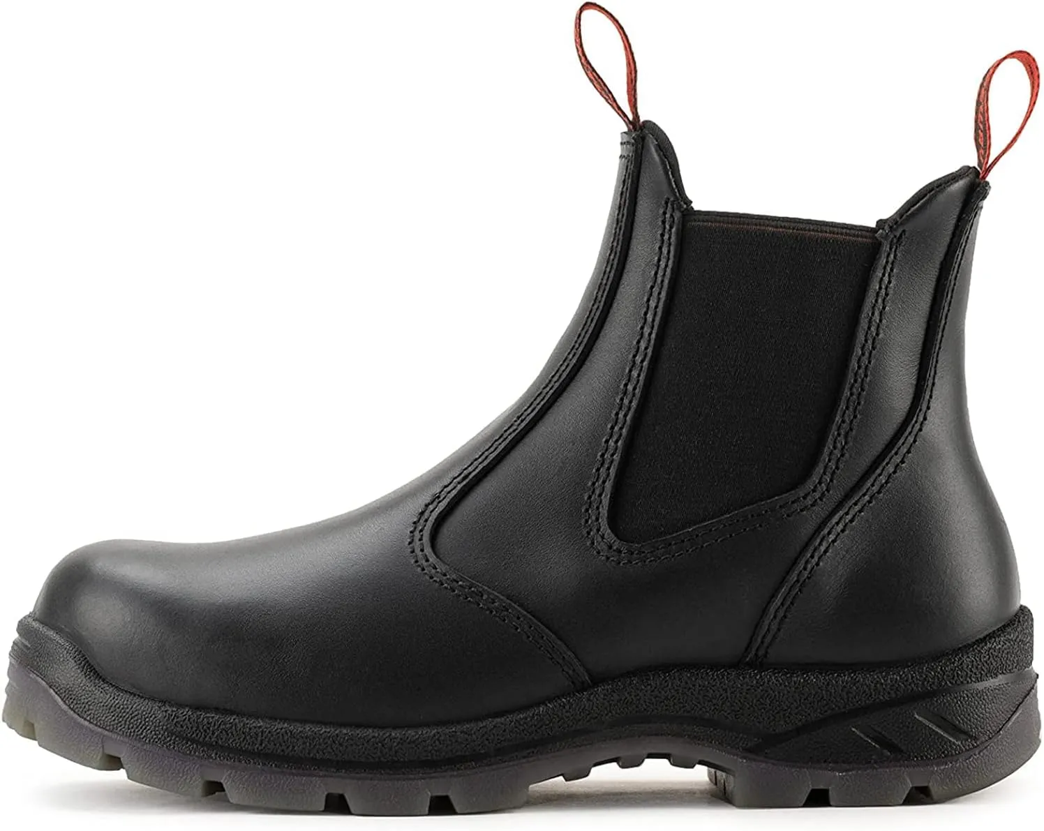 SUREWAY Men's Slip On Work Boots for Men,Upgraded Slip/Water Resistant,Static Dissipative,Fire Station Mechanic Work Boots/Shoes