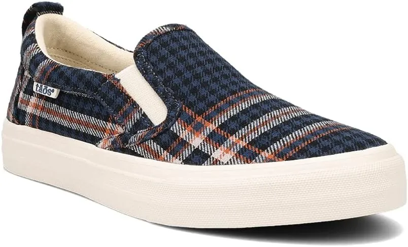 Taos Rubber Soul Slip-On Women's Sneaker - Fresh and Clean Canvas Design with Effortless Style, Removable Footbed and Arch Support - Elevated Comfort for All-Day Fashion