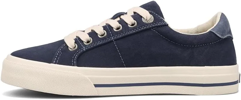 Taos Z Soul Women's Sneaker - Stylish Platform Sneaker with Removable Footbed, Arch Support, Premium Cushioning, Lace-Up Adjustability, and Easy Access Zipper