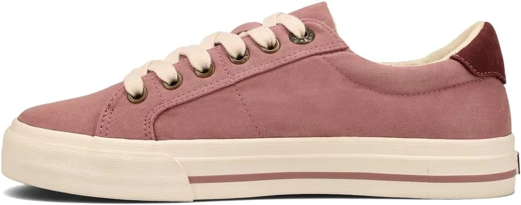 Taos Z Soul Women’s Sneaker - Stylish Platform Sneaker with Removable Footbed, Arch Support, Premium Cushioning, Lace-Up Adjustability, and Easy Access Zipper