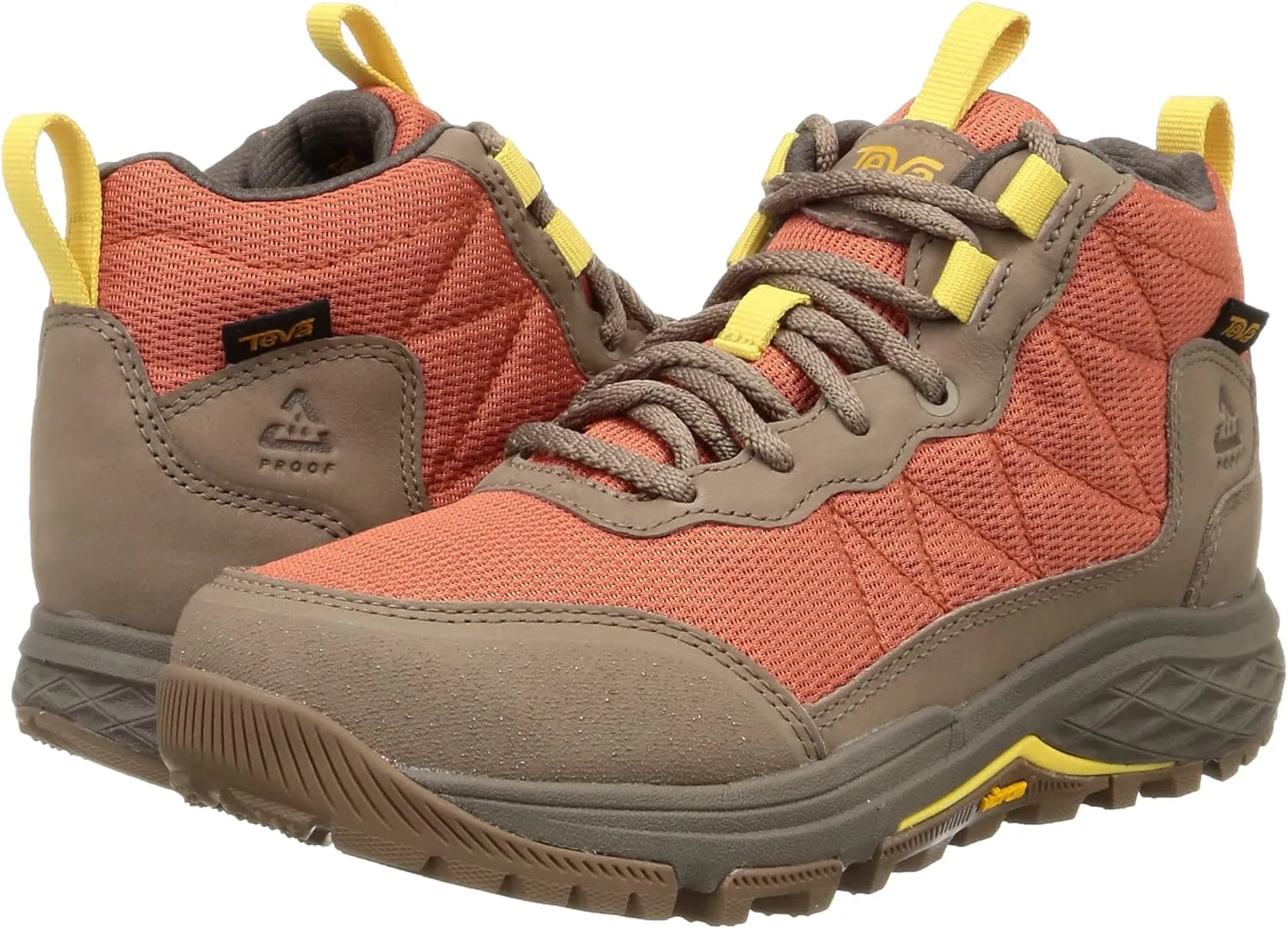 TEVA Women's Ridgeview Mid Durable Breathable Waterproof Hiking Boot