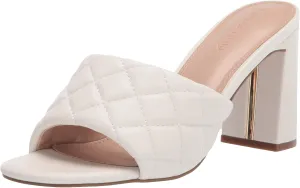 The Drop Women's Pattie High Block-Heeled Mule Sandal