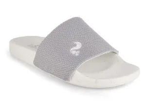 THIES Women Eco Mule 'Beach', white-light grey-white
