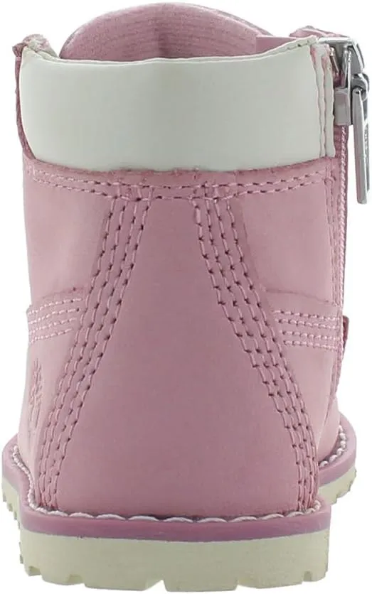 Timberland Boy's Pokey Pine Mid Side Zip Boot Closure