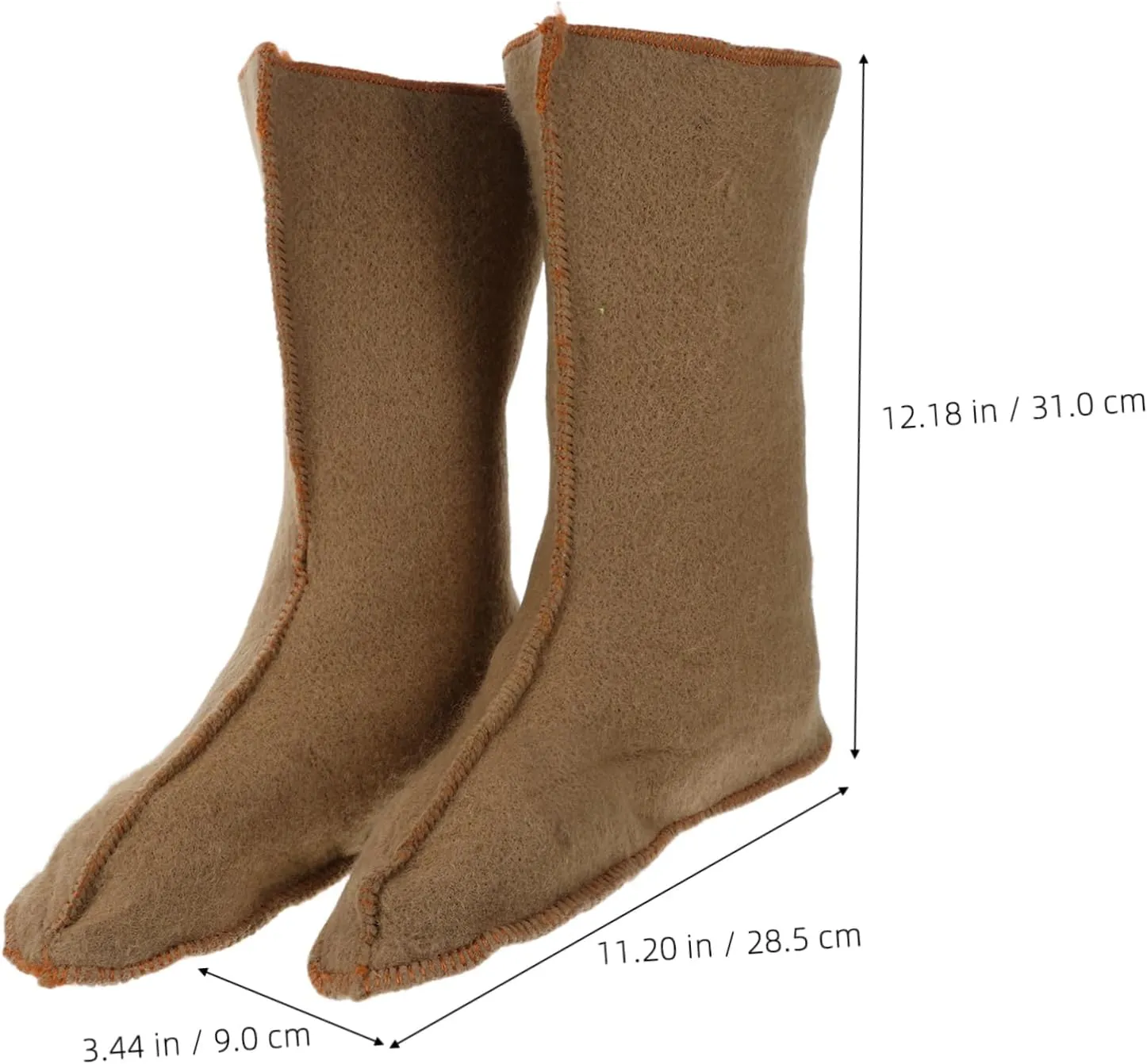 TOYANDONA 1 Pair Men Winter Boot Liners with Insulated Thermal Socks for Fishing Hiking Outdoor Activities Comfortable and Durable for Cold Weather Adventures