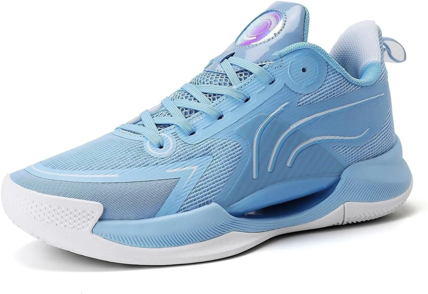 Unisex Basketball Shoes Low Cut Wear-Resistant Shock-Absorbing Breathable Fashionable Sports Training Boot