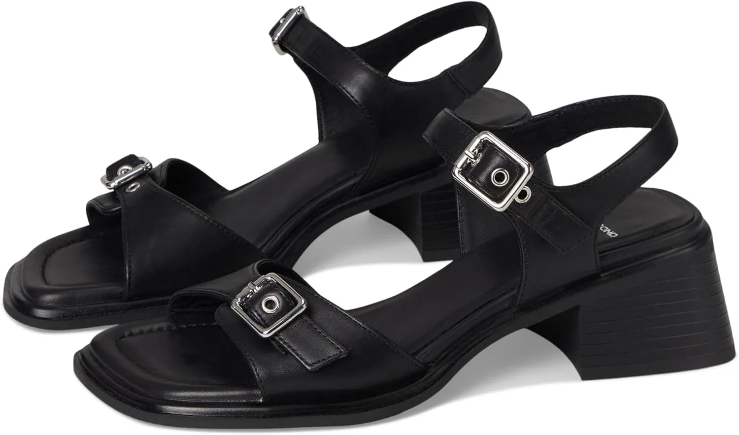 Vagabond Shoemakers Women's INES Double Buckle Sandals Heeled