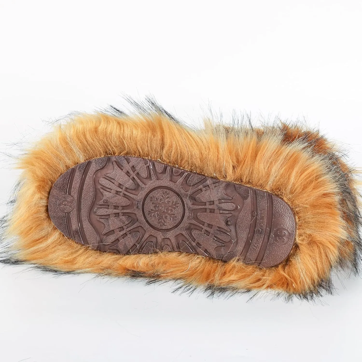 Valpeak Snow Boots for Women 2024 Furry Boots Winter Knee High Flat Heel Fluffy Faux Fur Boots