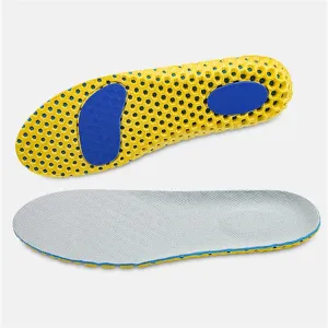 Version Orthopedic Memory Foam Sport Insoles Woman Men Shoes Feet Soles Pad Mesh Deodorant Breathable Cushion(40-44)