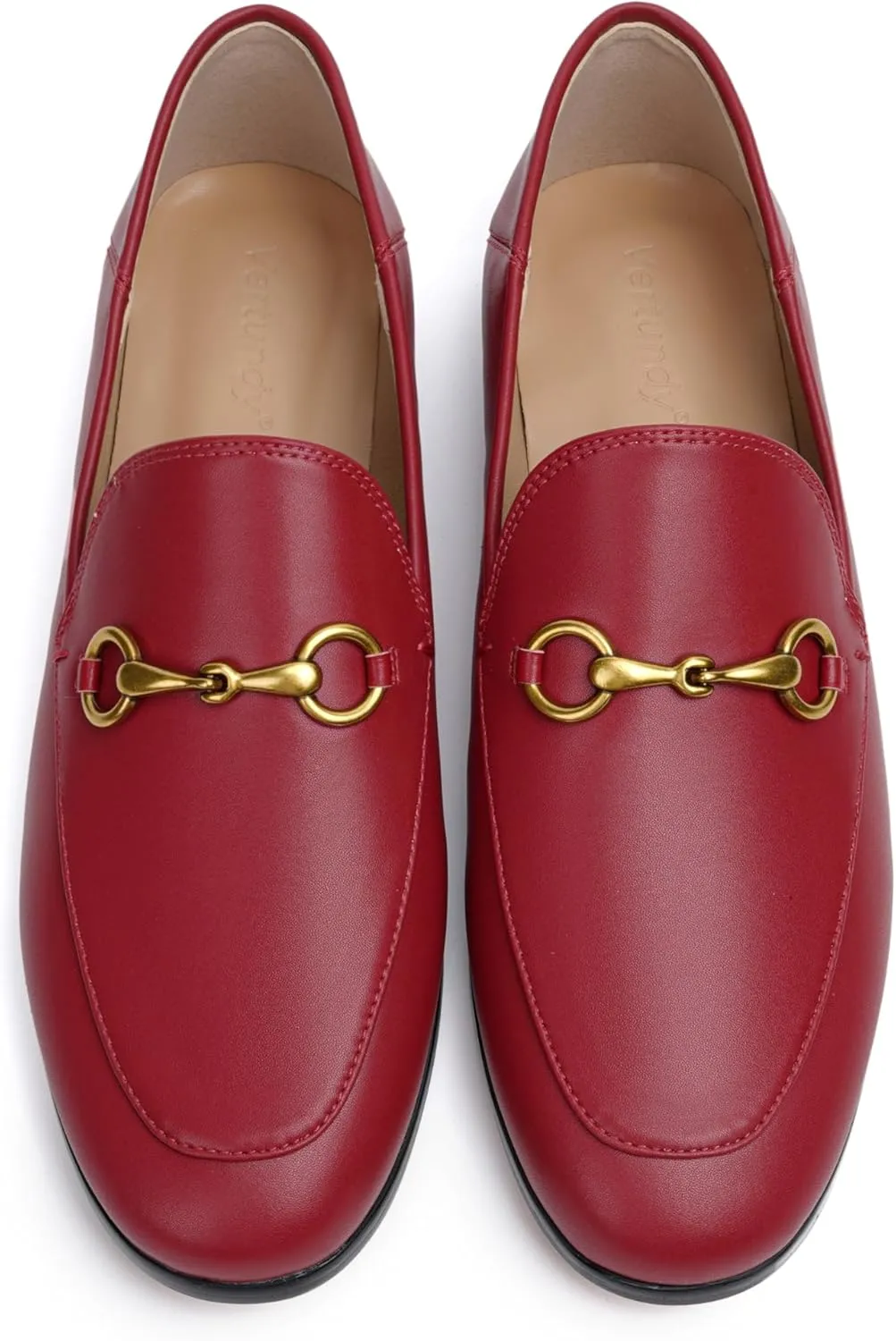 Vertundy Loafers for Women Low Heel Flats Loafers Mules