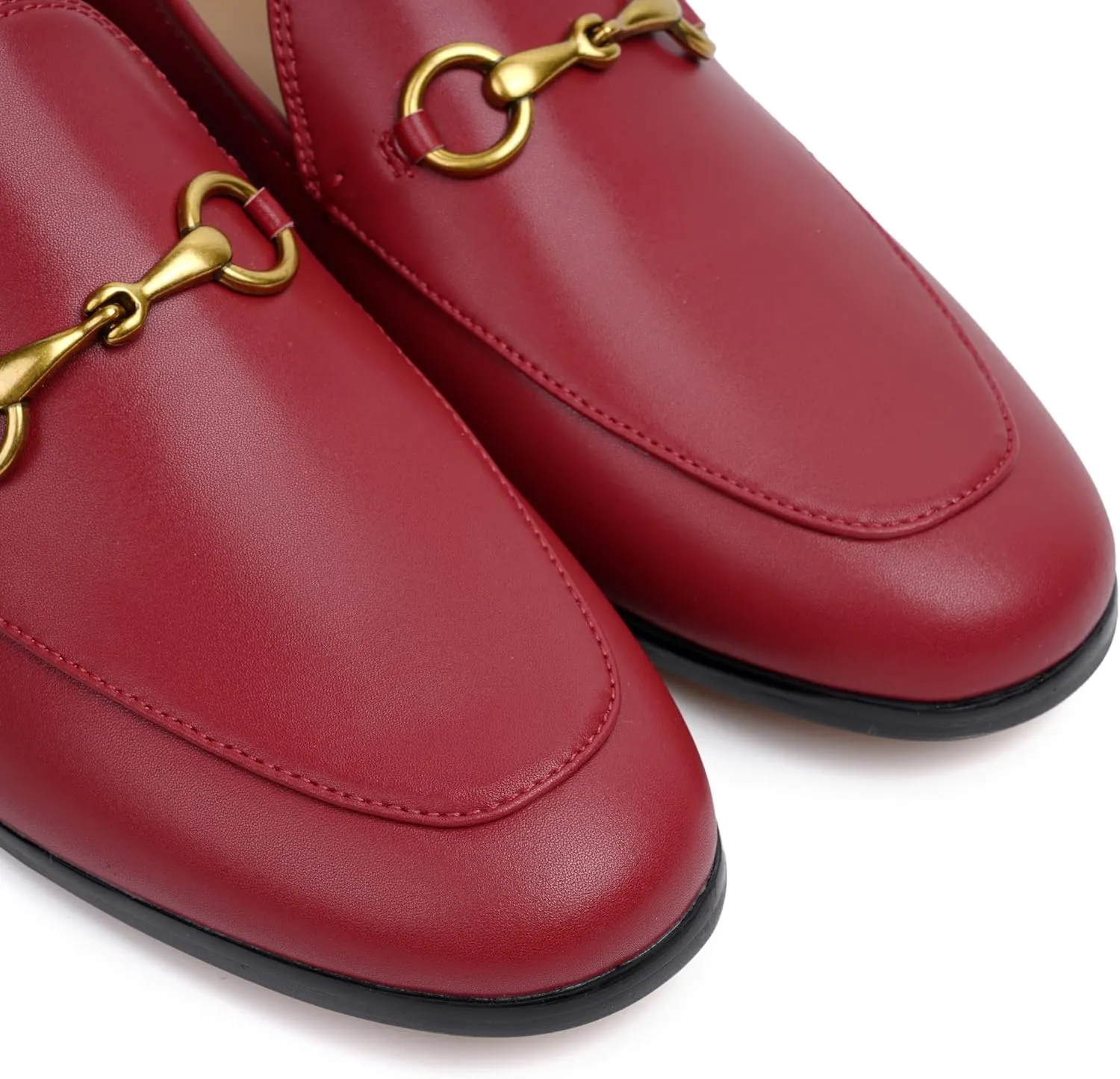 Vertundy Loafers for Women Low Heel Flats Loafers Mules