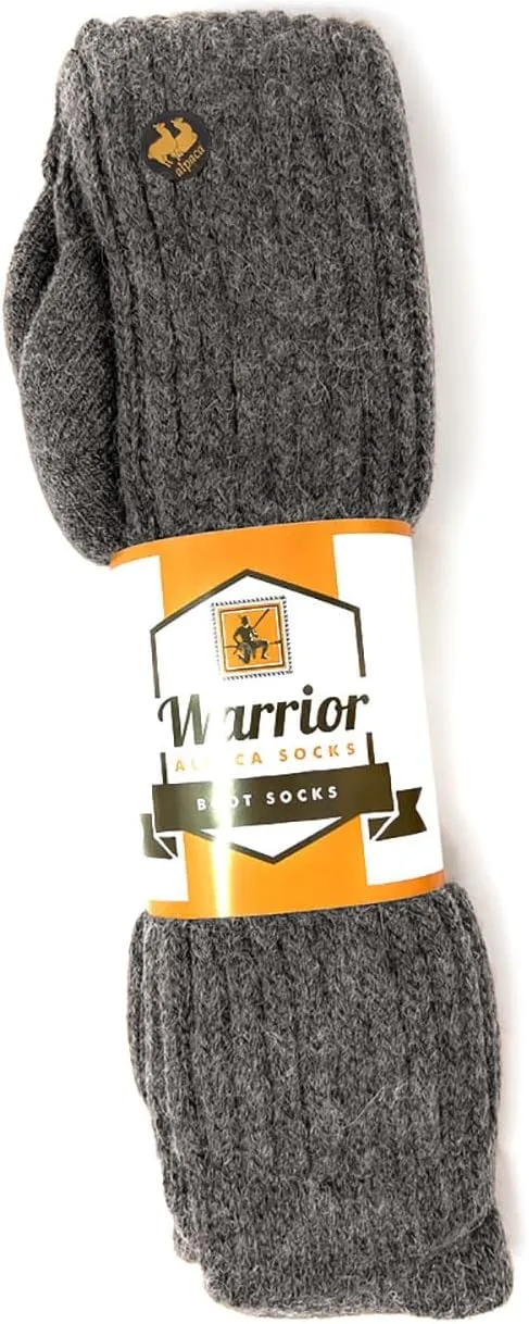 WARRIOR ALPACA SOCKS - Second to None Thick Alpaca Terry Lined Boot Socks - Unisex