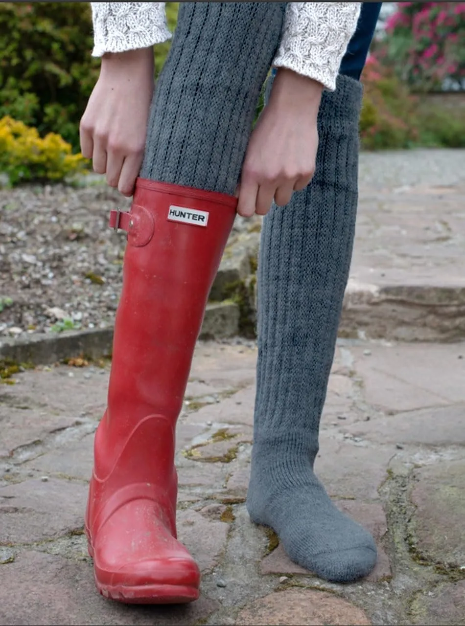 WARRIOR ALPACA SOCKS - Second to None Thick Alpaca Terry Lined Boot Socks - Unisex