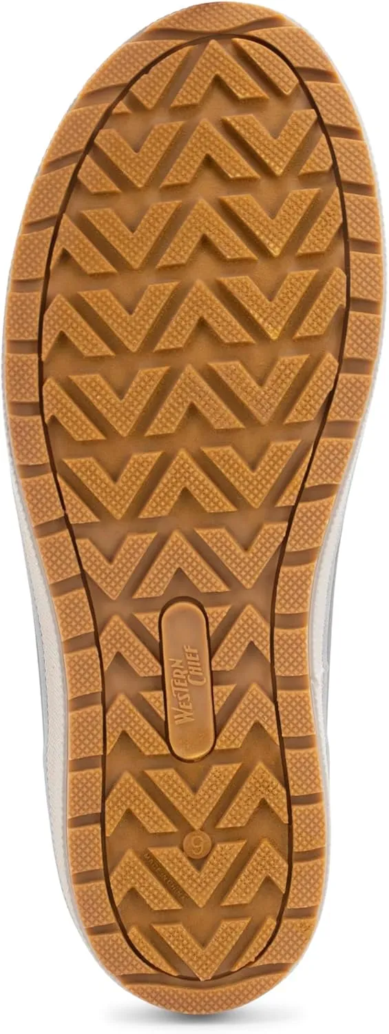 Western Chief Men's Waterproof Chelsea Rain Boot with Memory Foam Insole and Slip-Resistant Outsole – Durable and Comfortable for All-Weather Wear