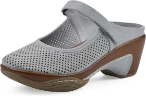 WHITE MOUNTAIN Women's Vinto 2 Heeled Mary Jane Clog