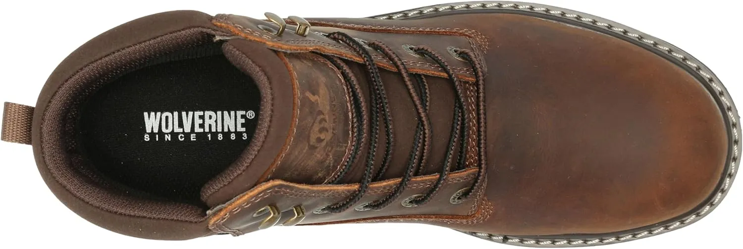 Wolverine Men's Revival 6" Waterproof Industrial Boot