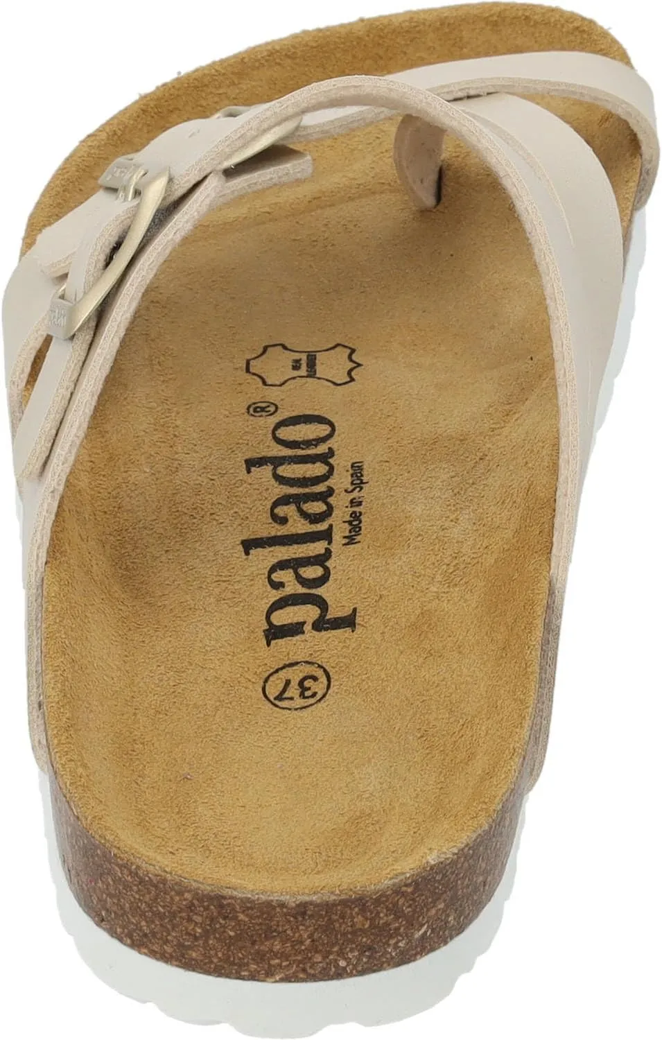 Women's Cres Matt Mules - Elegant Sandals Made in Spain - Comfortable Slippers with Cork Footbed - Fashionable Summer Shoes