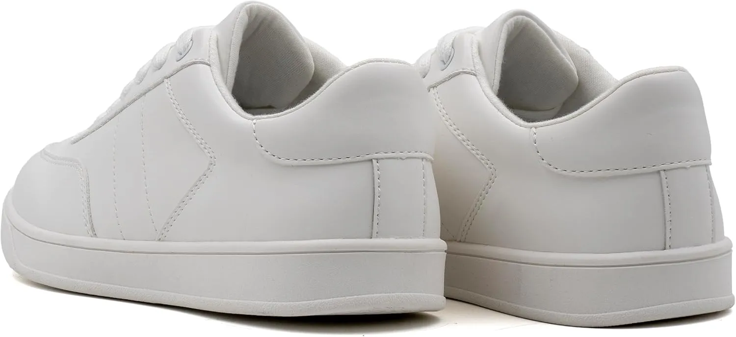 Women's Lace Up Trendy Sneaker Classic Fashion Low Top Walking Shoes