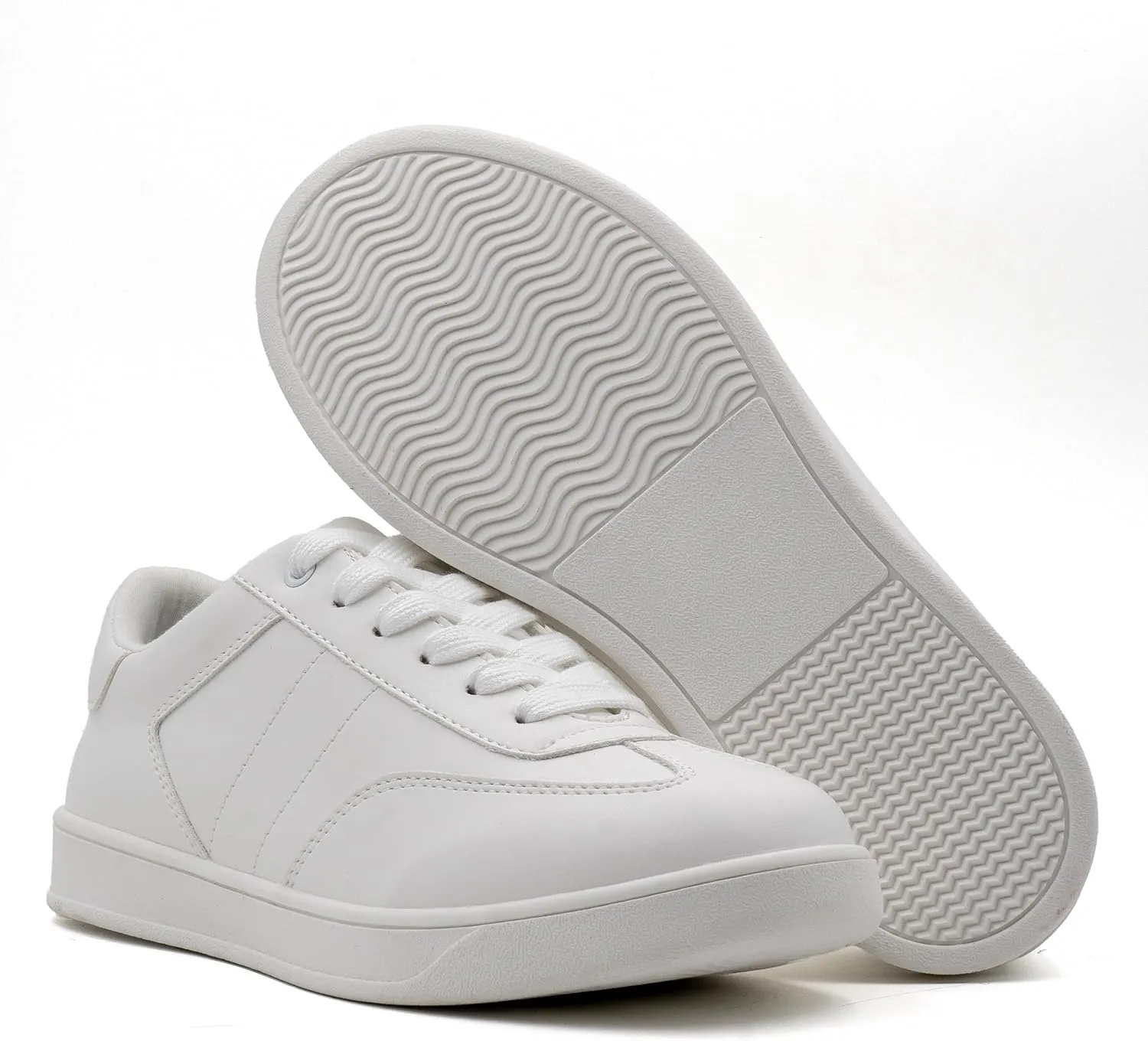 Women's Lace Up Trendy Sneaker Classic Fashion Low Top Walking Shoes