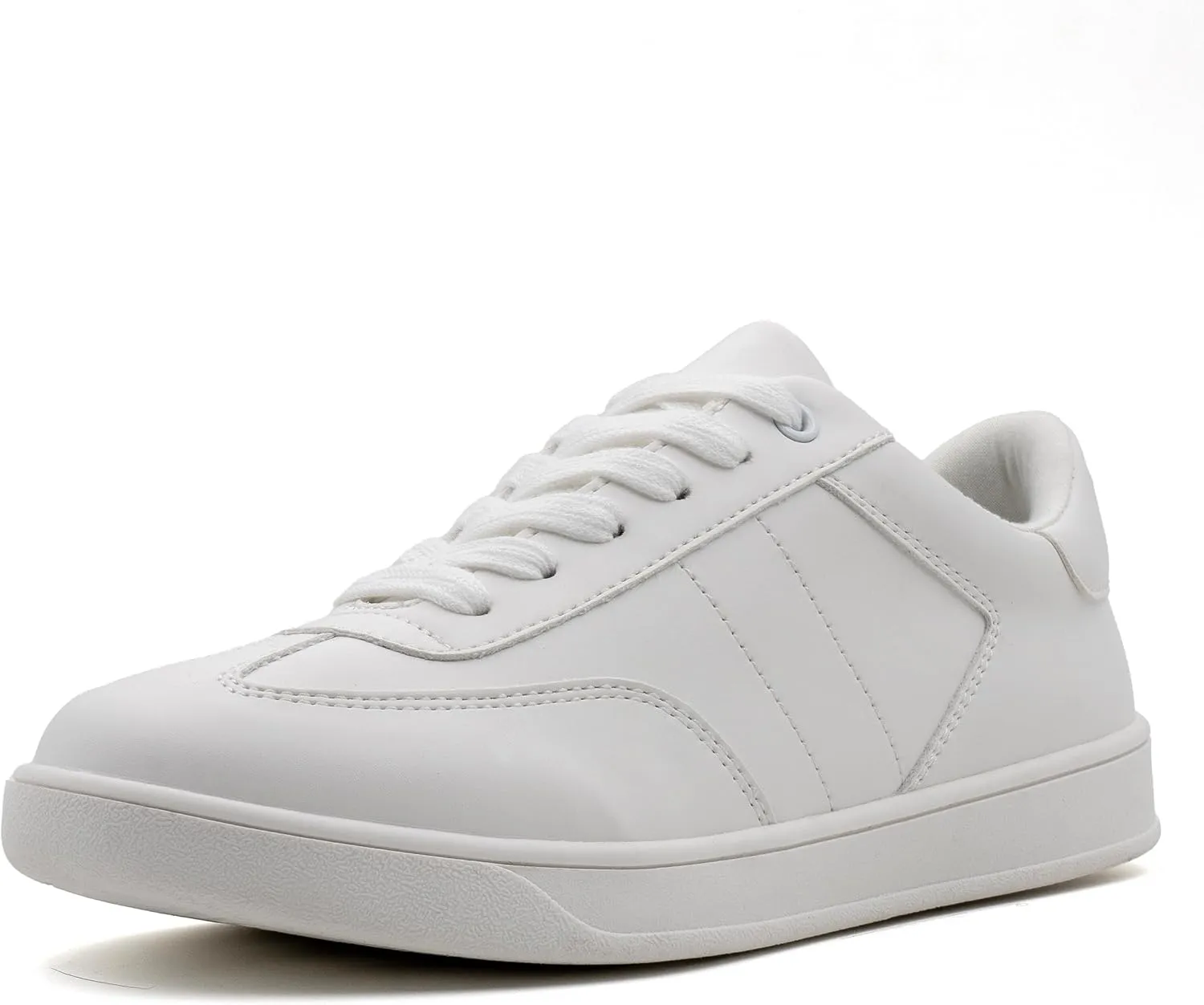 Women's Lace Up Trendy Sneaker Classic Fashion Low Top Walking Shoes