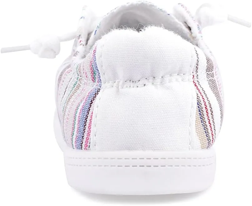 Women's Slip On Canvas Sneaker Low Top Casual Walking Shoes Classic Comfort Flat Fashion Sneakers