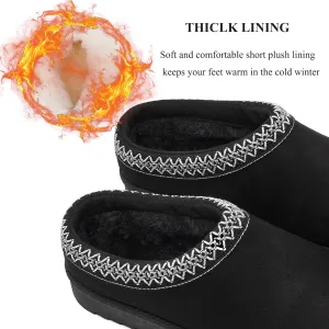 Women's Slippers Platform Mini Boots Anti-Slip Boot For Outdoor Short Ankle Boot Fur Fleece Lined Sneakers House slippers