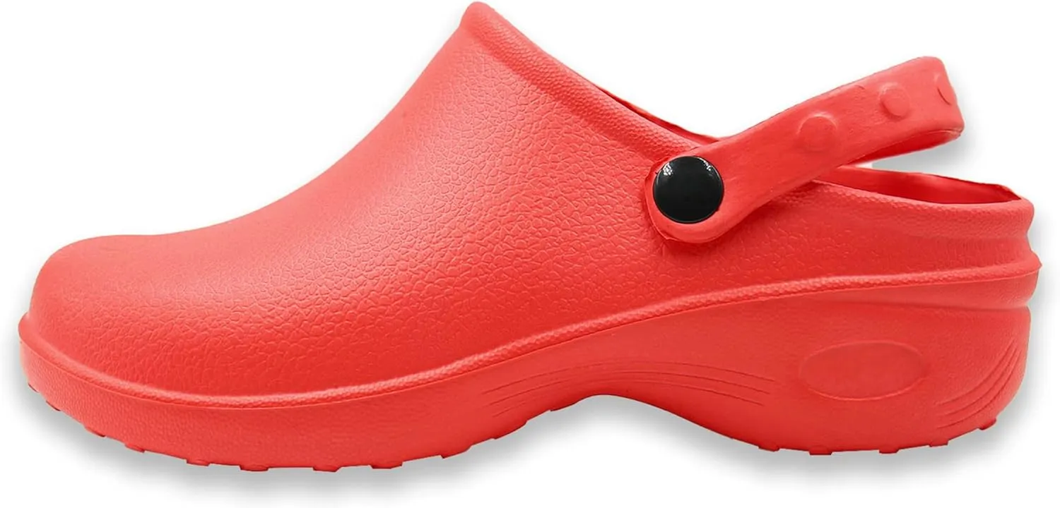 Women's Solid Slingback Garden Clogs Shoes