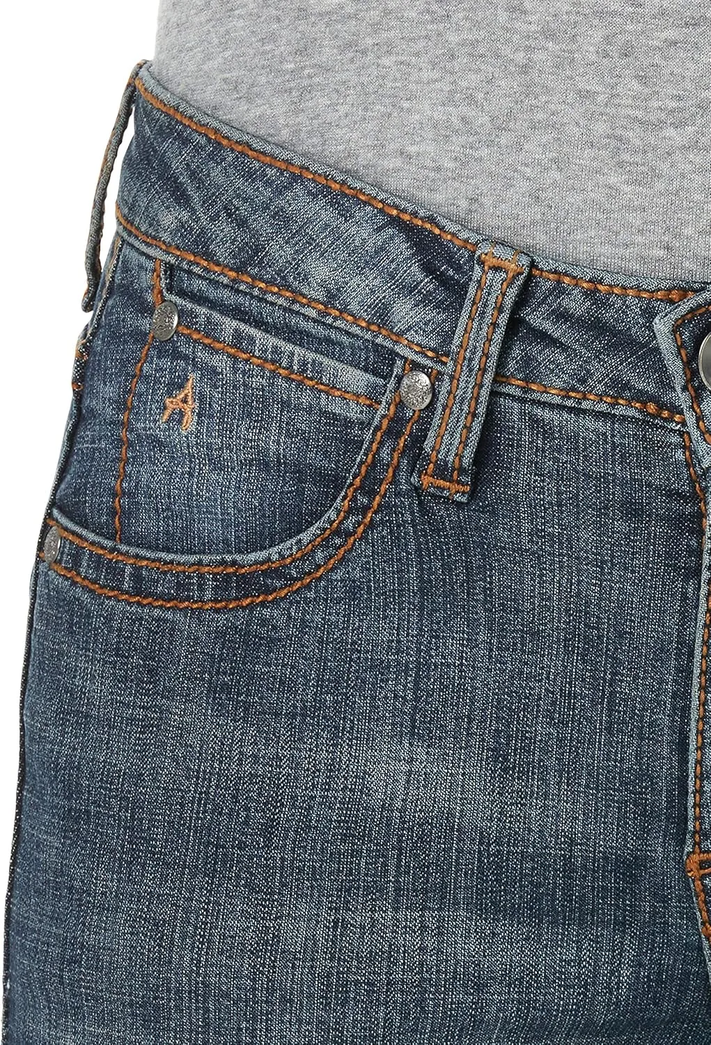 Wrangler Women's Aura Instantly Slimming Mid Rise Boot Cut Jean
