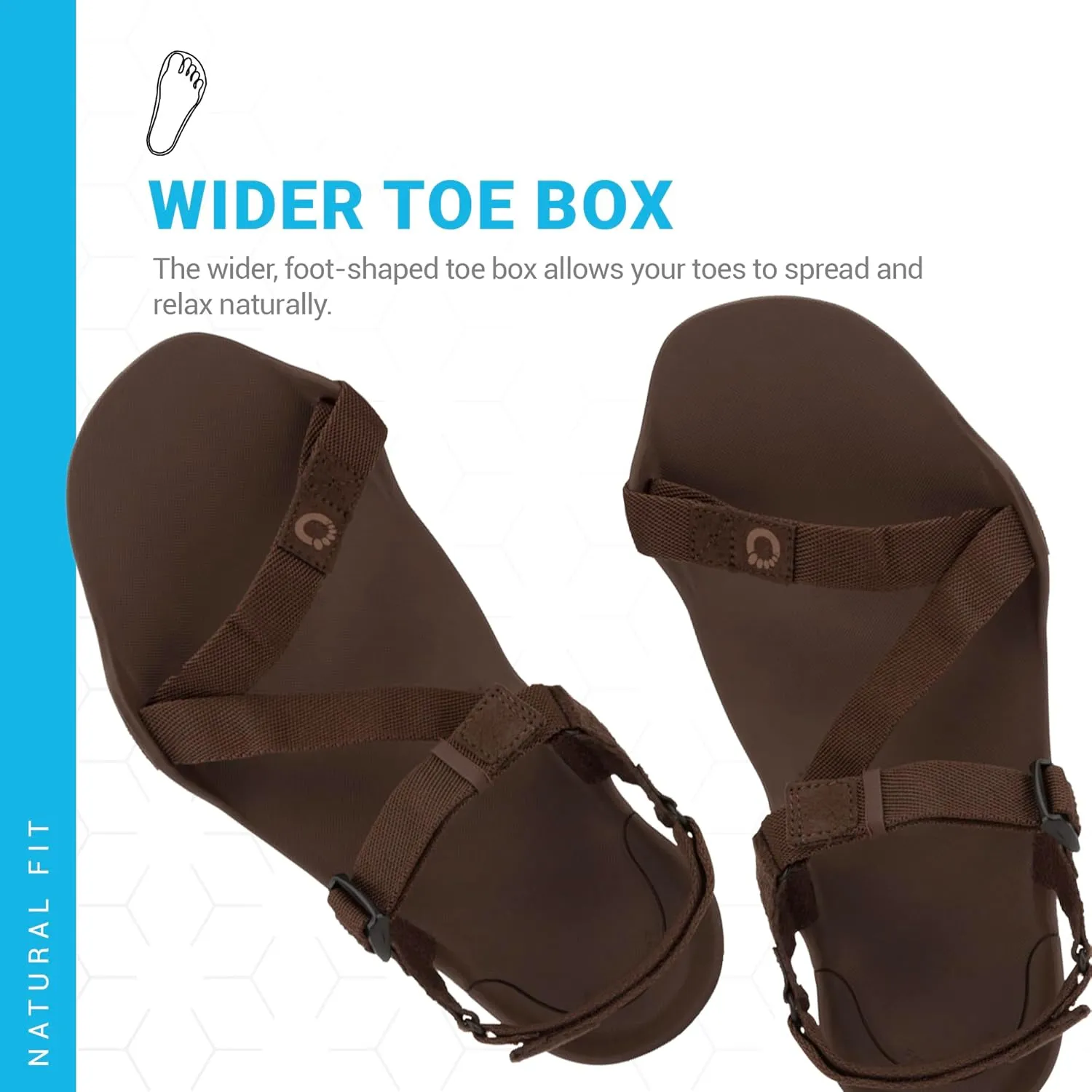 Xero Shoes Men's Z-Trek Barefoot Hiking Sandals