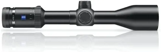 ZEISS Conquest V6 3-18x50 Riflescope with Plex Reticle (#6) - Capped Turrets - Adjustable Parallax - .25 MOA